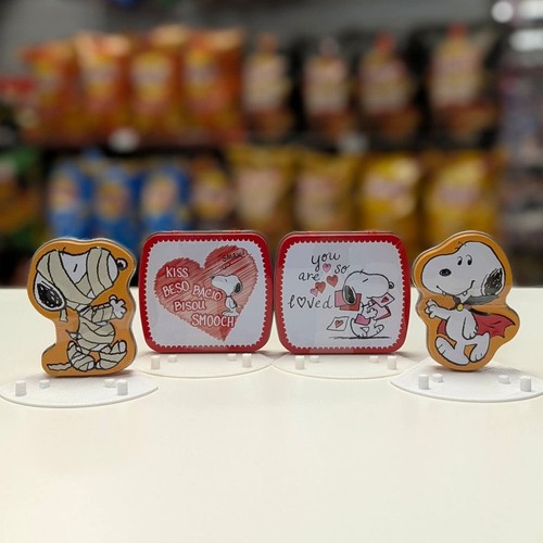 Snoopy peanuts candy - peanuts, tin