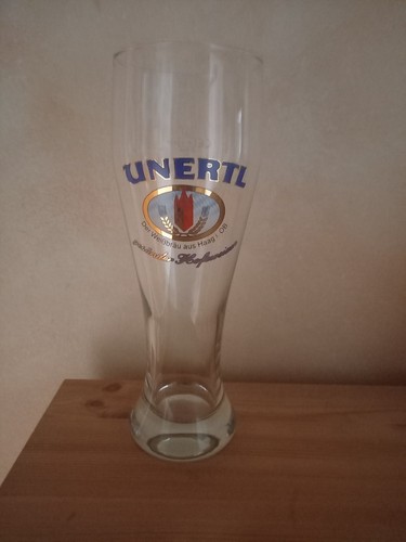 Wheat beer glass - glass,,