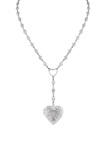 Goth dainty silver tone - goth, silver-tone