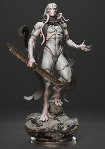 Gorr resin sculpture statue - gorr,