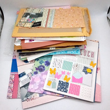 PAPER CRAFTS Bundle 4.7Kg Paper Pads Card Making Scrapbooking Patterned