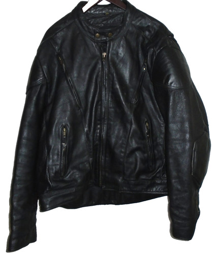 Interstate heavy black leather - interstate,