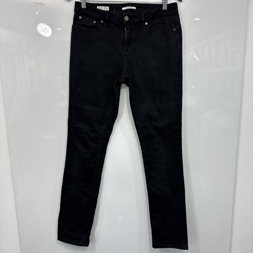 Reiss black skinny - black, stretch