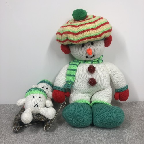 Hand knitted christmas - hand,