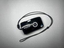 Olympus MJU II f2.8/35mm Compact P&S Camera w/ Wristband Tested w/ Film