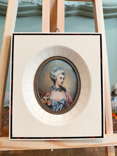 Antique hand painted - an, hand-painted