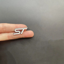 3D Metal Car Logo ST Steering Wheel Badge for Ford Focus 2 3 K2 MK3 MK7 Kuga Pum