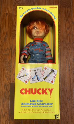 Chucky doll life size 2ft - life,