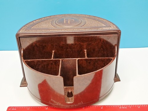 Art deco bakelite desk tidy - art,