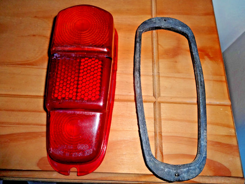 Lucas 558 rear light lens - light, mini