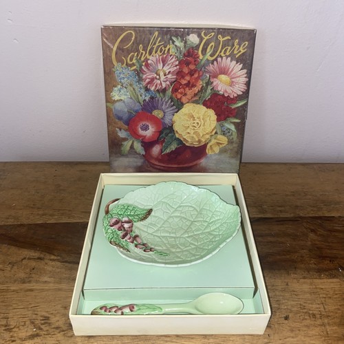 Mid century carlton ware leaf - mid,