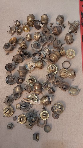Vintage oil lamp - oil, job