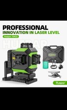 Huepar 4D 16 Lines  Laser Level Self-Leveling 360 Cross Line Green Beam 704CG