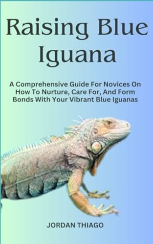 Raising blue iguana - iguana, a