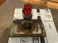 YAMAHA FS1E RD DT USED REAR NUMBER PLATE BRACKET AND LAMP