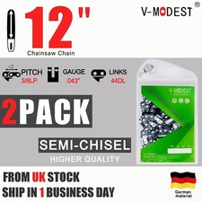 2PACK 12" Chainsaw Chain For