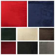 COTTON LOOK VELVET FABRIC Soft