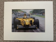 Formula 1 Art Print of Heinz-Harald Frentzen Jordan 1999 Italian Grand Prix