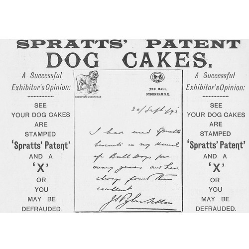 Spratt dog cakes victorian - spratt's,