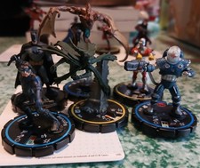 6 X Dc Heroclix Batman Carded #001 Also Includes Mr Freezze Deadshot
