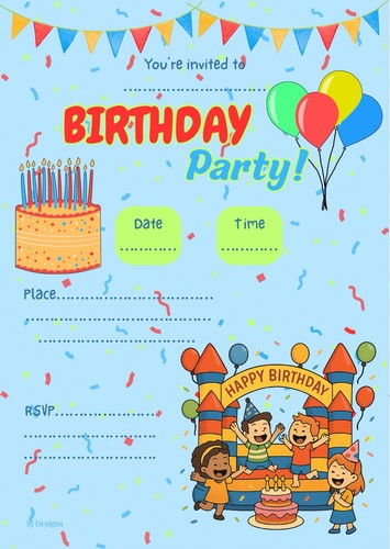 Children bouncy castle - a5, children’s