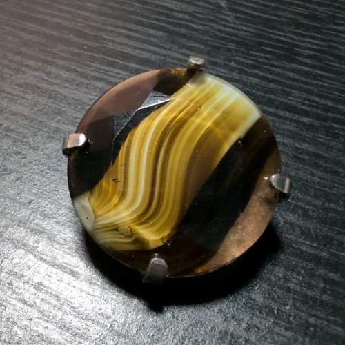 Vintage sphinx faux - sphinx, agate