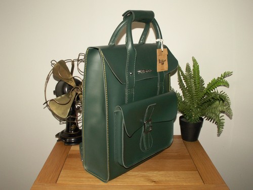 Martens green backpack - dr.,