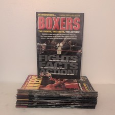 Boxers Magazine Bundle Issues 1 - 44,46 including Ali, Tyson ect 45 magazines 