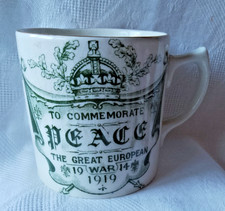T G GREEN & CO 1914-1919 GREAT EUROPEAN WAR PEACE MUG