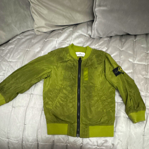 Stone island junior boys green - stone,
