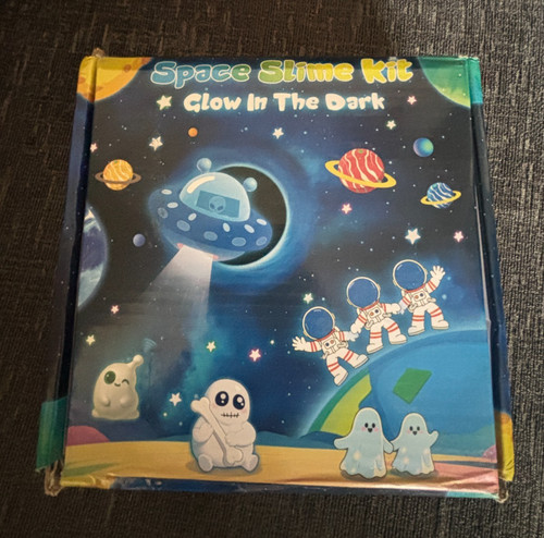 Space slime kit glow the - slime, in