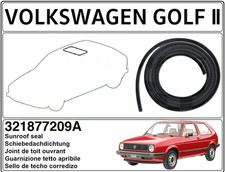 For Volkswagen Golf II VW Mk2