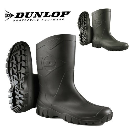 Mens dunlop short wellington - mens,