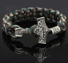 VIKING NORSE THORS HAMMER THICK BEAUTIFUL QUALITY BRACELET