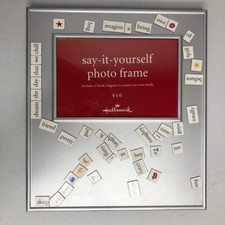 Hallmark Say-It-Yourself Metallic Picture Frame