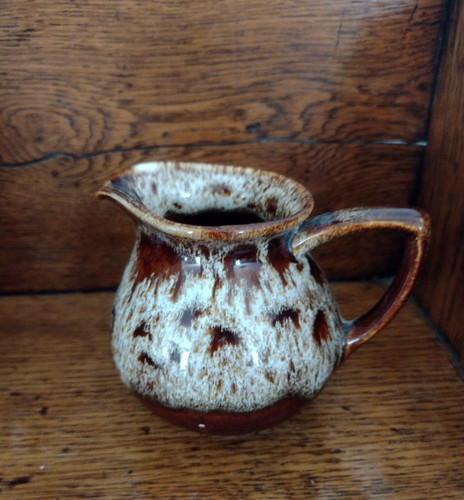 Fosters pottery milk jug - pottery,