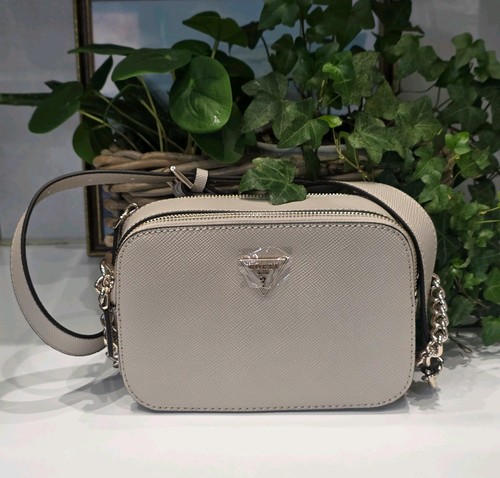 Guess grey noelle crossbody - guess,