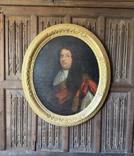 Large Antique 17th Century Oil