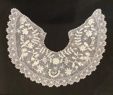 Antique HM IRISH CROCHET LACE