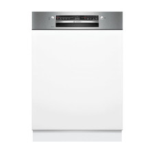Bosch Series 2 Semi-Integrated Dishwasher - Smart Wi-Fi, D-Rated, Sta SMI2HTS02G