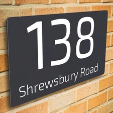House Number Plaques