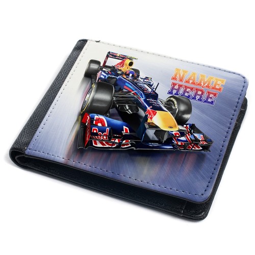 Personalised race car wallet - race,