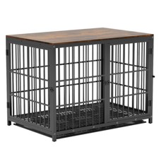 2 in1 Spliced Dog Crate Pet