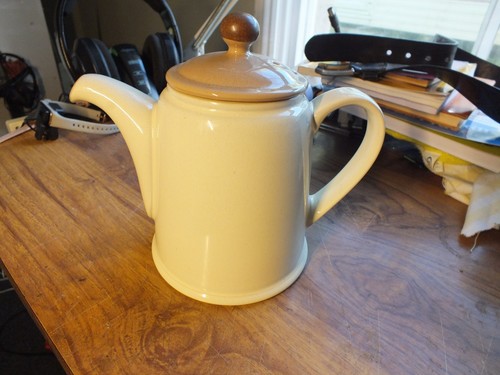Denby cinnamon teapot pint - denby, teapot.