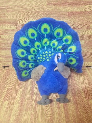 Wild republic peacock plush - peacock,