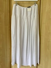 NEW M&S Ladies White Linen
