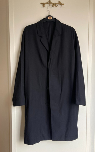 Cos black lightweight coat - lightweight,