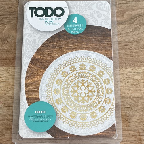 Todo celtic letterpress hot - celtic, &