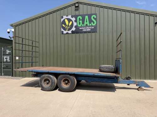 19ft bale trailer - 19ft, trailer✅tipping