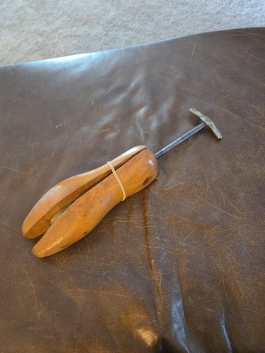 Vintage wooden shoe stretcher - vintage,